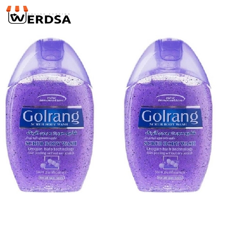 شامپو گلرنگ مدل Scrub P وزن 280 گرم بسته 2 عددی