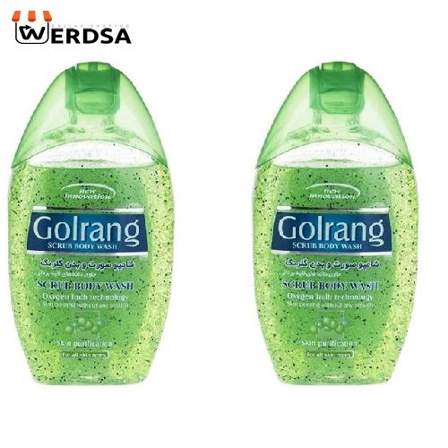 شامپو گلرنگ مدل Scrub G وزن 280 گرم بسته 2 عددی