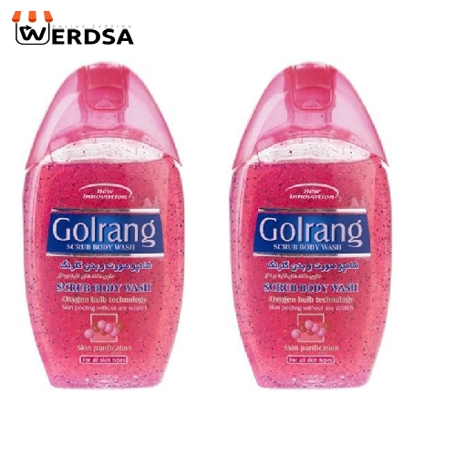 شامپو گلرنگ مدل Scrub R وزن 280 گرم بسته 2 عددی