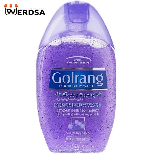 شامپو گلرنگ مدل Scrub حجم 280 میلی لیتر بسته 3 عددی