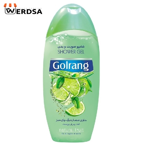 شامپو گلرنگ کد GO حجم 400 میلی لیتر مجموعه 2 عددی