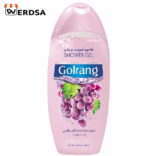 شامپو گلرنگ مدل Grape وزن 400 گرم بسته 2 عددی