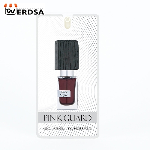 عطر جیبی مردانه پینک گارد مدل بلک افغان حجم 45 میلی لیتر
