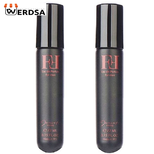 عطر جیبی مردانه ژک ساف مدل FF حجم 22 میلی لیتر بسته 2 عددی