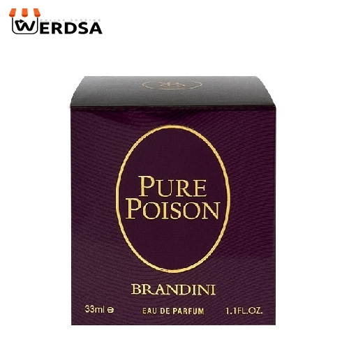 عطر جیبی زنانه برندینی مدل Pure Poison حجم 33 میلی لیتر