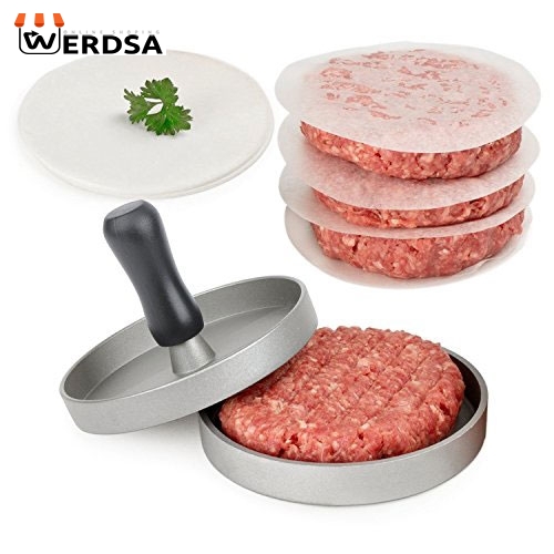 همبرگر ساز دستی فلزی Burger press
