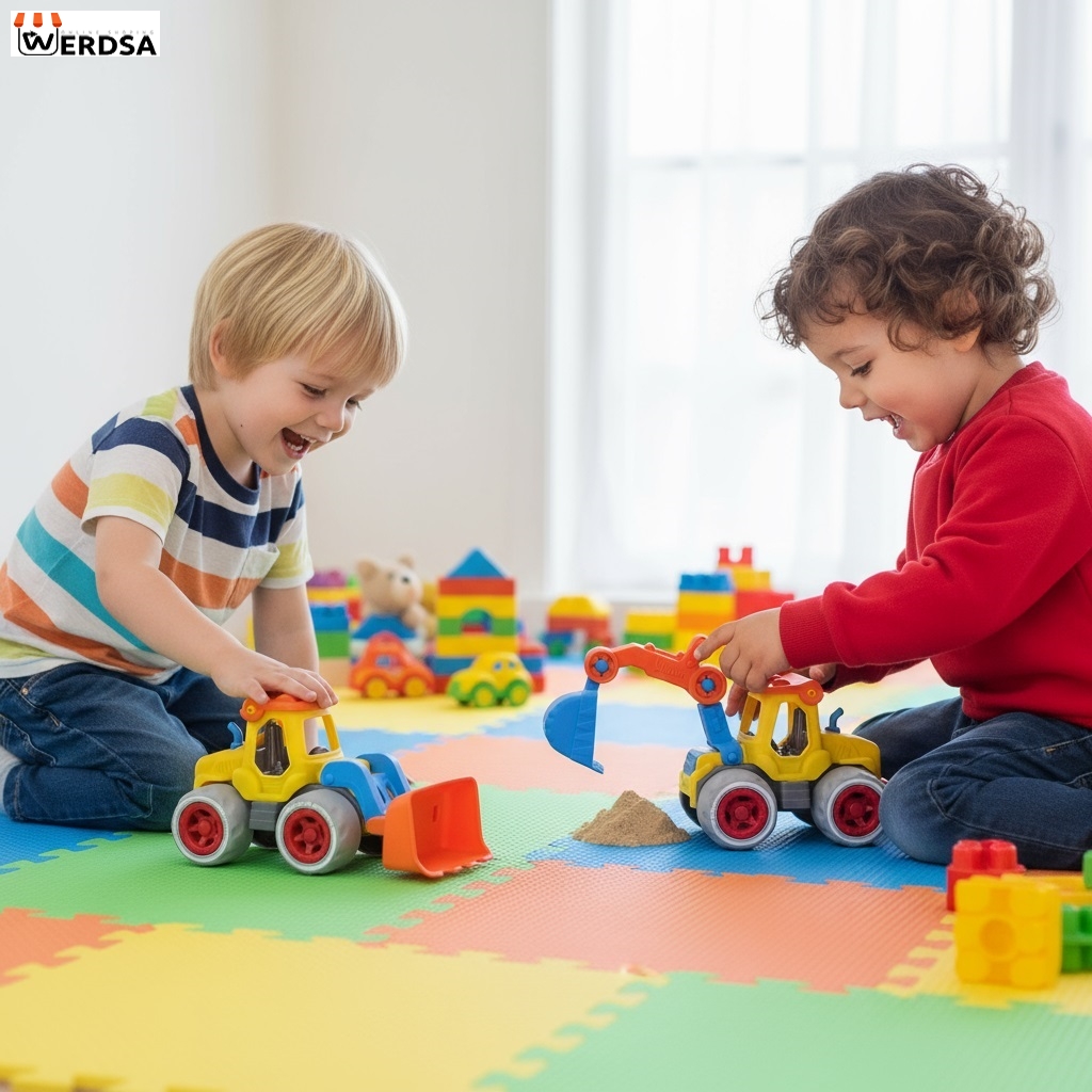 ماشین بازی تراکتور طرح خاک برداری هالیمو کد MA003