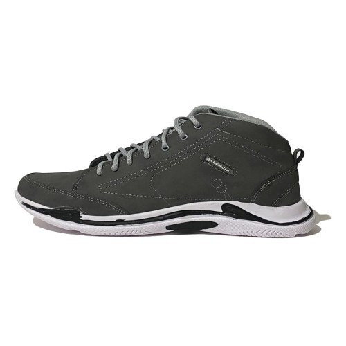 کفش نیم بوت مردانه بالنسیگا خاکستری تیره مدل 1023