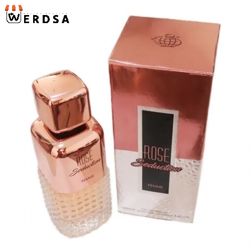 ادوپرفیوم فراگرنس ورد Rose Seduction رز سداکشن 100میل