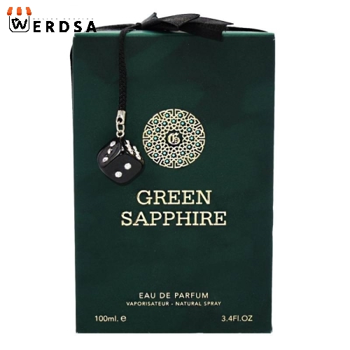 ادو پرفیوم مردانه فراگرنس ورد مدل GREEN SAPPHIRE حجم 100 میلی لیتر