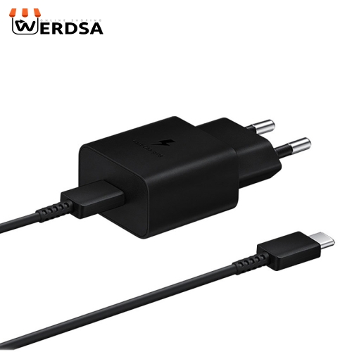 شارژر دیواری سامسونگ مدل EP-T1510 به همراه کابل تبدیل USB-C