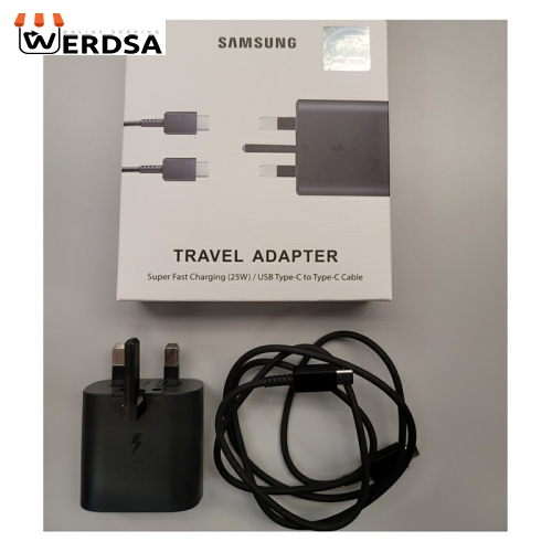 شارژر دیواری سامسونگ مدل EP-T1510 به همراه کابل تبدیل USB-C