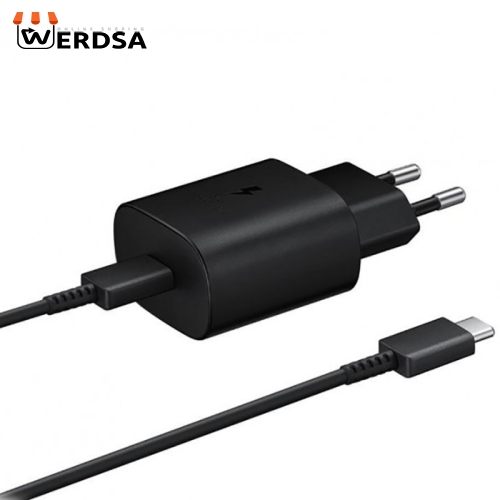 شارژر دیواری سامسونگ مدل EP-T1510 به همراه کابل تبدیل USB-C