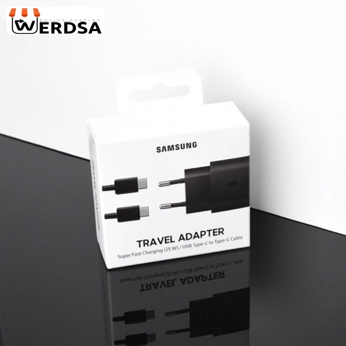 شارژر دیواری سامسونگ مدل EP-T1510 به همراه کابل تبدیل USB-C