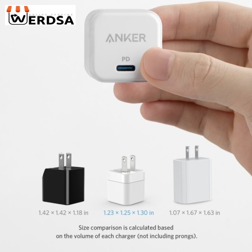 شارژر دیواری انکر مدل PowerPort III A2149 Cube