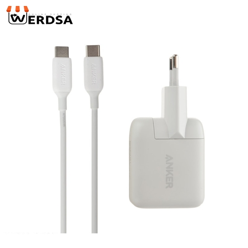 شارژر دیواری انکر مدل B2019 به همراه کابل USB-C