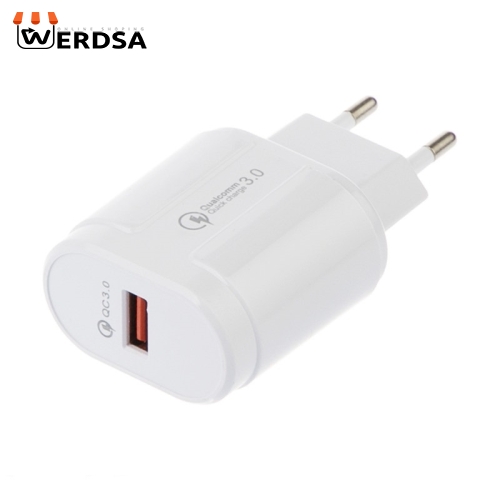 شارژر دیواری دبلیو یو دبلیو مدل T42 به‌ همراه کابل تبدیل USB-C