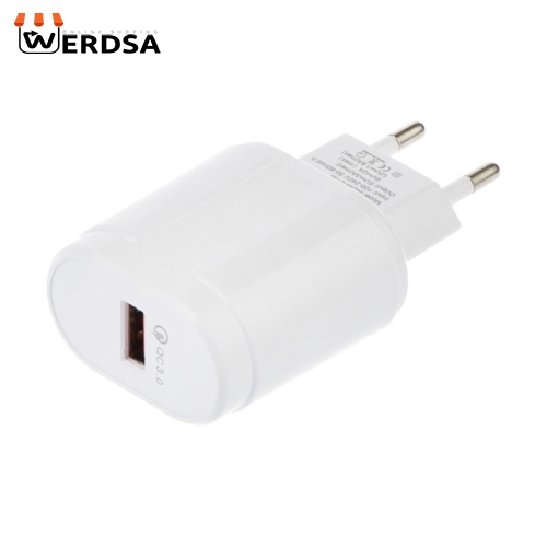 شارژر دیواری دبلیو یو دبلیو مدل T42 به‌ همراه کابل تبدیل USB-C