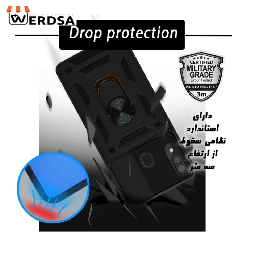 کاور کینگ پاور مدل KD21 مناسب برای تمامي گوشی موبایل سامسونگ Galaxy A50/ A30S/ A50S /A20 /A30