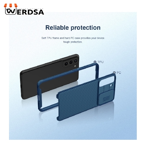 کاور نیلکین مدل CamShield pro مناسب برای تمامي گوشی موبایل سامسونگ Galaxy S21 5G FE
