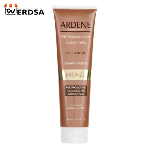 کرم برنزه کننده Arden مدل Face And Body Skin حجم 100 میلی لیتر