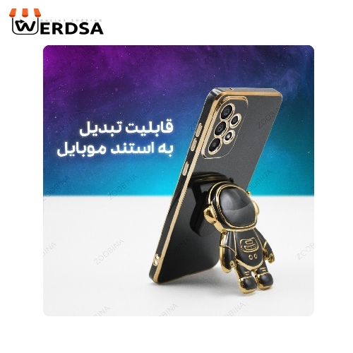 کاور زوبینا طرح فضانورد مدل astronaut مناسب برای تمامی گوشی موبایل سامسونگ Galaxy A32 5G / A13 4G