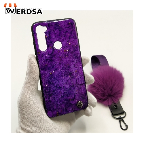 کاور مدل پام پام کد 01 مناسب برای تمامي  گوشی موبایل شیائومی Redmi Note 8 به همراه بند و پایه نگهدارنده
