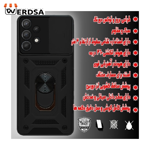 کاور کینگ پاور مدل KD21 مناسب برای تمامي گوشی موبایل سامسونگ Galaxy A32 4G