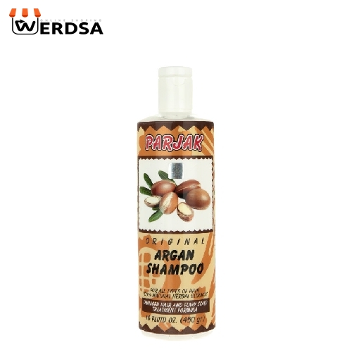 شامپو مو پرژک مدل Argan وزن 450 گرم