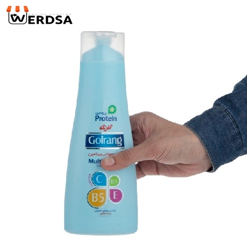 شامپو مو گلرنگ مدل Plus Protein حجم 400 میلی لیتر مجموعه 3 عددی