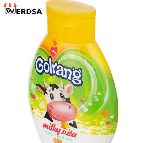 شامپو بچه گلرنگ مدل میلکی ویتا وزن 250 گرم مجموعه 4 عددی