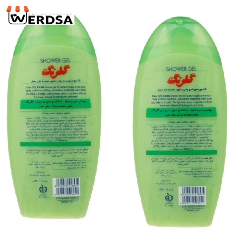 شامپو  گلرنگ مدل Green Tea وزن 400 گرم بسته 2 عددی