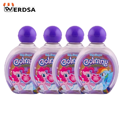 شامپو بچه گلرنگ مدل purple وزن 210 گرم مجموعه 4 عددی