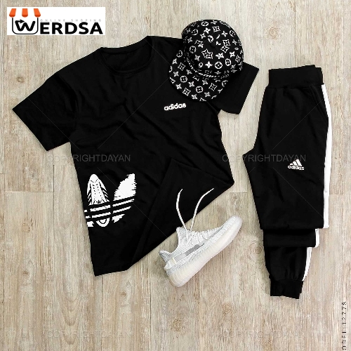 ست تیشرت و شلوار مردانه Adidas مدل 12778