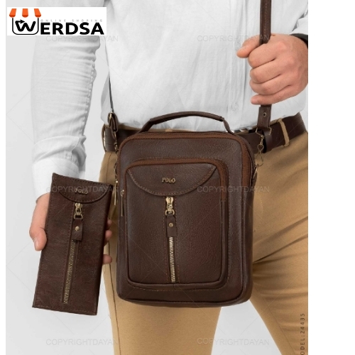 ست کیف دوشی و کیف پالتویی Polo مدل 24435