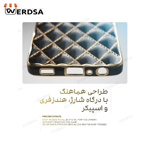 کاور زوبینا مدل Royal مناسب برای تمامی گوشی موبایل سامسونگ Galaxy A52 / A52S
