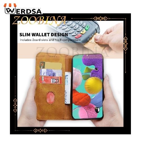 کیف کلاسوری زوبینا مدل Binder مناسب برای تمامی گوشی موبایل سامسونگ Galaxy A50 / A50s / A30s