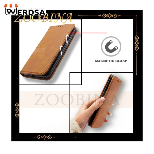 کیف کلاسوری زوبینا مدل Binder مناسب برای تمامی گوشی موبایل سامسونگ Galaxy A50 / A50s / A30s