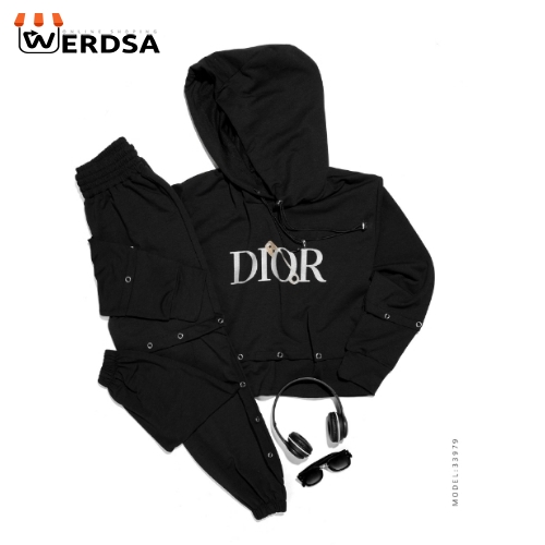 ست هودی و شلوار زنانه Dior مدل 33979