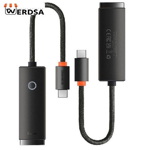 مبدل usb-C به LAN باسئوس مدل WKQX0002