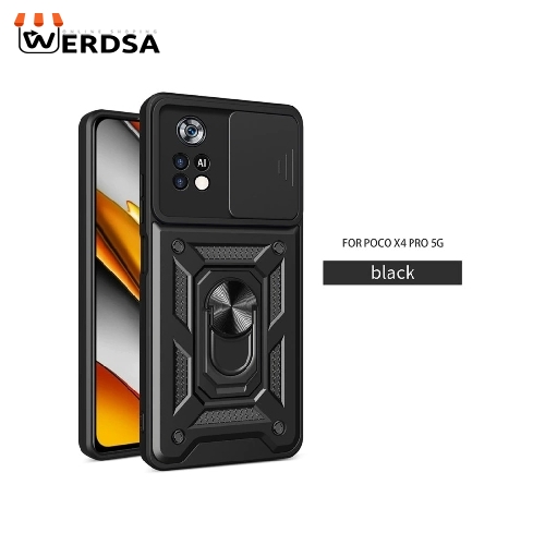 کاور بادیگارد مدل BatMan مناسب برای تمامي گوشی موبایل شیائومی Poco X4 Pro 5G