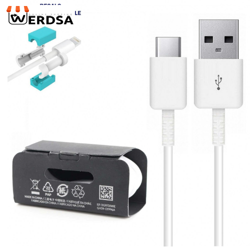 کابل تبدیل USB به USB-C سامسونگ مدل S10 Plus طول 1 متر