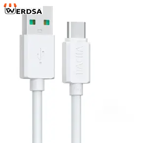 کابل شارژر USB به USB -C ویدوی مدل CB458 طول 1 متر