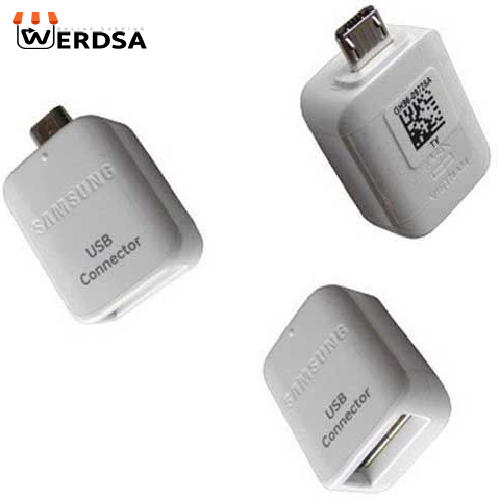 کابل تبدیل USB به microUSB مدل ECB-DU4EWE طول 1.5 متر به همراه مبدل OTG microUSB و microUSB به USB-C