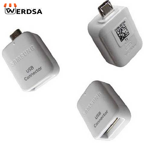 کابل تبدیل USB به microUSB مدل EP-DG925UWE طول 1.2 متر به همراه مبدل OTG microUSB