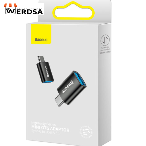 مبدل USB-C به USB3.1 باسئوس مدل Ingenuity Series Mini OTG Adaptor ZJJQ000001