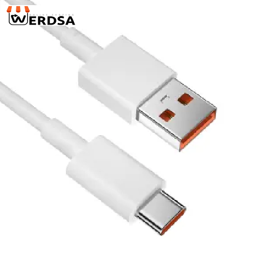 کابل تبدیل USB به USB-C شیائومی مدل Turbo 5A طول 1 متر