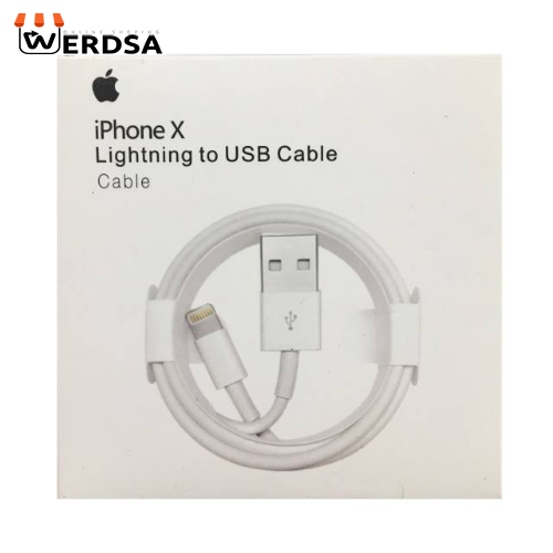 کابل تبدیل USB به لایتنینگ مدل ZM-826-0420-B طول 1 متر مناسب برای IPhone X