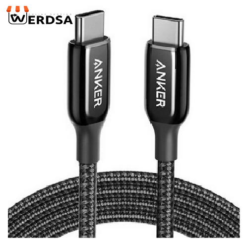 کابل USB-C انکر مدل A8863 PowerLine + III طول 1.8 متر