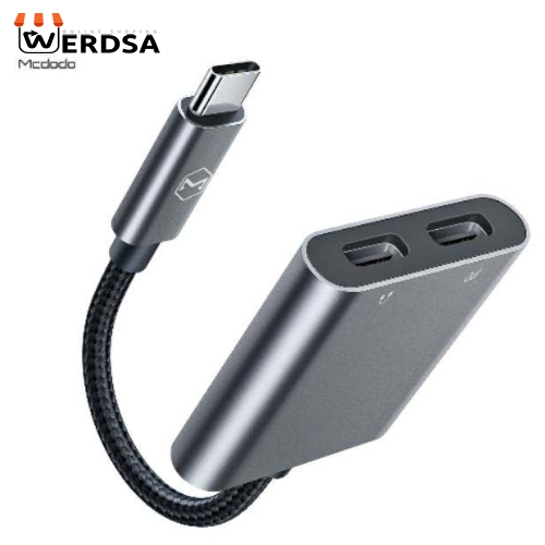 مبدل 1 به 2 USB-C مک دودو مدل CA_755